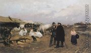 Vasari jelenet, 1880 - Lajos Deak-Ebner