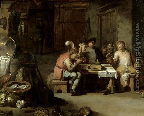 Interior of an Alehouse, c.1630s - David The Younger Teniers