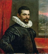 Portrait of Francesco Bassano 1549-92 - Domenico Tintoretto (Robusti)