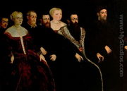 Seven members of the Soranzo Family 2 - Jacopo Tintoretto (Robusti)