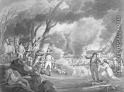 Battle of Lexington, April 19th 1775, engraved by Cornelius Tiebout c.1773-1832 - (after) Tisdale, Elkanah