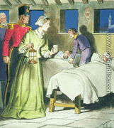 Florence Nightingale 1820-1910 from Peeps into the Past, published c.1900 - Trelleek