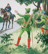 Robin Hood, from Peeps into the Past, published c.1900 - Trelleek