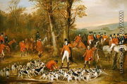 The Berkeley Hunt- The Death, 1842 - Francis Calcraft Turner