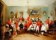 The Hunt Breakfast, Bachelors Hall, 1836 - Francis Calcraft Turner