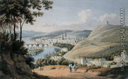 Rouen from St. Catherines Hill - William (Turner of Oxford) Turner