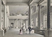 The Upper Entrance hall of the Fine Arts Academy in St. Petersburg, 1838 - Vasili Semenovich Sadovnikov