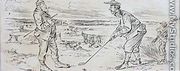 The Hesitant Golfer, illustration from Graphic magazine, pub. c.1870 - Henry Sandercock