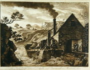 The Iron Forge near Dolgelli and Barmouth in Merionethshire, from Twelve Views in Wales, 1776 - Paul Sandby