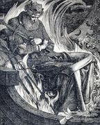 Death of King Warwulf, 1862 - Anthony Frederick Sandys