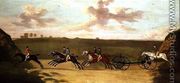 The Carriage Match at Newmarket, Against Time, 29th August 1750 - Francis Sartorius