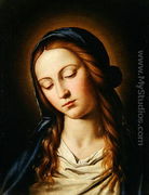 Head of the Madonna - Francesco de' Rossi (see Sassoferrato)