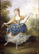 Dancer with a Garland - Jean-Frederic Schall