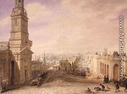 Old and New London Bridges, 1831 - George the Elder Scharf