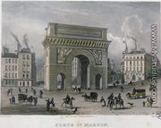 The Porte St. Martin, 1832 - (after) Schmidt, Bernhard