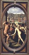 Hercules killing the dragon of the Hesperides, 1572 - Lorenzo dello Sciorina
