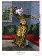 Tchingui, Turkish Dancer, 18th century - Gerard Jean Baptiste Scotin