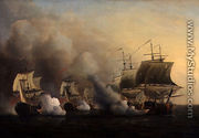 Action Off the Cape of Good Hope, March 9th, 1757 2 - Samuel Scott