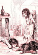 The Pitiful Children, illustration from LAnnee Illustree, 1868 - Gerard Seguin