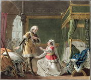 The Heroic Devotion of Marguerite of Provence 1219-95 1787 - Antoine Louis Francois Sergent-Marceau