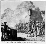 The Raising of the Siege of Pondicherry, 1789  - Antoine Louis Francois Sergent-Marceau