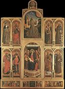 Madonna And Child With Saints - Jacopo Bassano (Jacopo da Ponte)