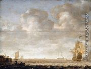 An Estuary Scene 1641-45 - Simon De Vlieger