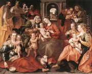 The Family of St Anne 1585 - Maarten de Vos