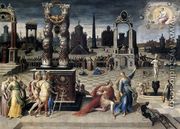 Augustus and the Sibyl 1575-80 - Antoine Caron