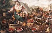 The Fruit Seller c. 1580 - Vincenzo Campi