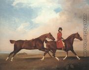 William Anderson with Two Saddle-horses 1793 - George Stubbs