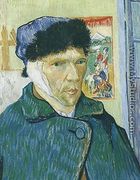 Self Portrait With Bandaged Ear - Vincent Van Gogh