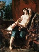 Odalisque 1857 - Eugene Delacroix