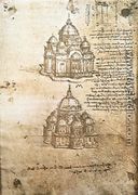 Studies Of Central Plan Buildings - Leonardo Da Vinci