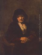 Portrait of an old Woman 1654 - Rembrandt Van Rijn