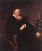 Portrait of Eleazer Swalmius 1637 - Rembrandt Van Rijn