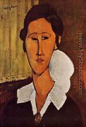 Portrait Of Anna Zborovska - Amedeo Modigliani