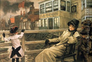Waiting For The Ferry 1878 - James Jacques Joseph Tissot