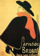 Aristede Bruand At His Cabaret - Henri De Toulouse-Lautrec