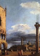 The Piazzetta Towards S  Giorgio Maggiore - (Giovanni Antonio Canal) Canaletto