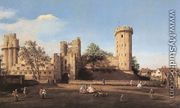 Warwick Castle   The East Front - (Giovanni Antonio Canal) Canaletto
