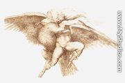 The Rape of Ganymede c. 1533 - Michelangelo Buonarroti
