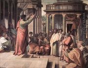 St Paul Preaching In Athens - Raphael