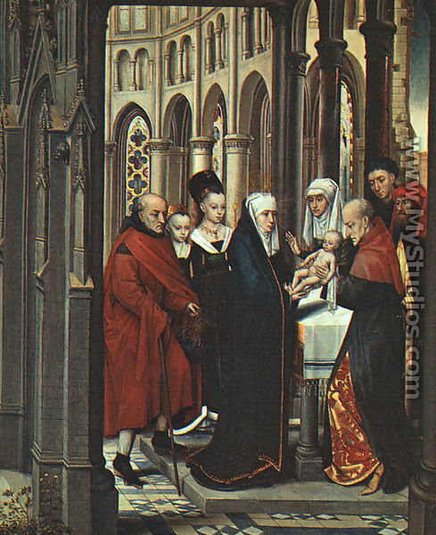 The Presentation in the Temple 1463 - Hans Memling