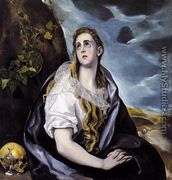 Mary Magdalen in Penitence 1578-80 - El Greco (Domenikos Theotokopoulos)