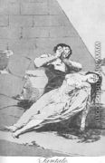 Caprichos  Plate 9  Tantalus - Francisco De Goya y Lucientes