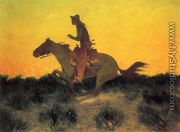 Against The Sunset - Frederic Remington