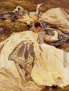 Two Girls In White Dresses - John Singer Sargent