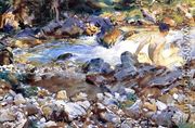 Mountain Stream - John Singer Sargent