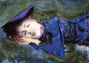 Violet Resting On The Grass - John Singer Sargent
